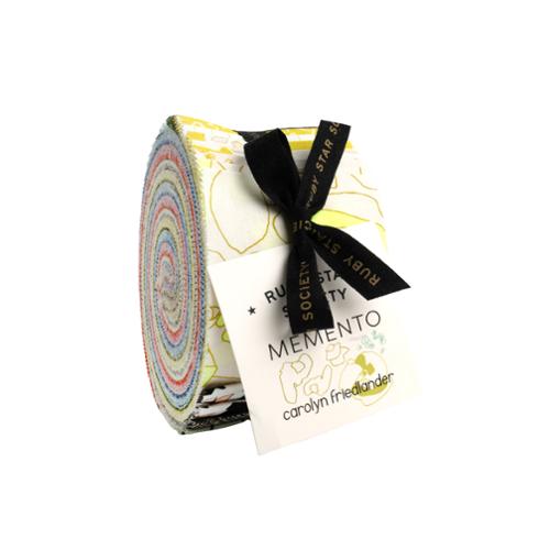 Memento Jelly Roll® RS8000JR Ruby Star Precut 100% cotton fabric quilt strips by Carolyn Friedlander