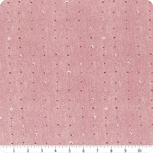 Seeds Mauve SDL 20103 END OF BOLT 1 yard 7 inch Remnant piece, 100 percent cotton quilting fabric