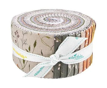 Threads of Grace 40 piece 2.5-inch Strips Jelly Roll Riley Blake Designs RP-16820-40 by Kassidy Grace