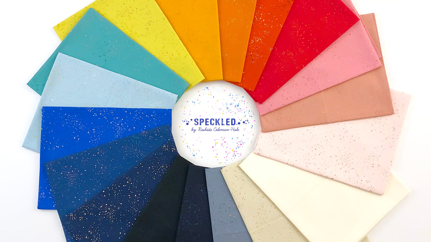 Speckled Layer Cake® RS5027LCN3 Ruby Star Precuts pre cut Layer Cake 10 " squares 100% cotton fabric quilt Rashida Coleman Hale