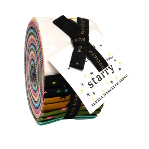 Starry New Jelly Roll® RS4109JRN Ruby Star Moda Precuts 100% cotton fabric quilt strips by Alexia Abegg