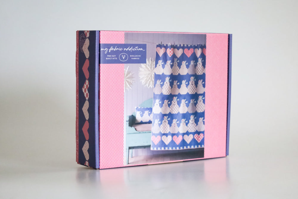 Tilda Happy Winter Snowman Precut Sew-Ready Quilt Kit