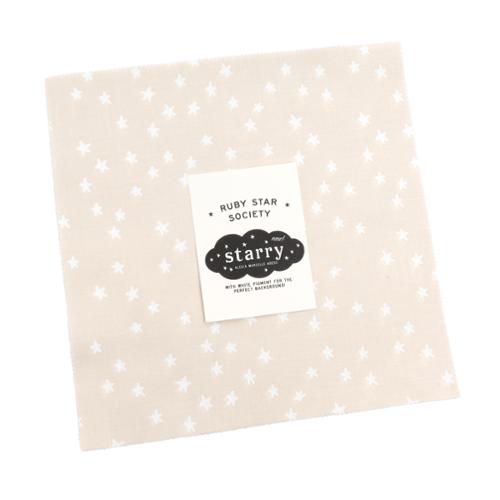 Starry Layer Cake® White Natura RS4109LC65 Ruby Star Moda Precuts precut Layer Cake 10" squares quilt fabric by Alexiz Abegg